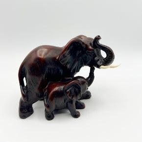 Prismatic Elephant Figurine
