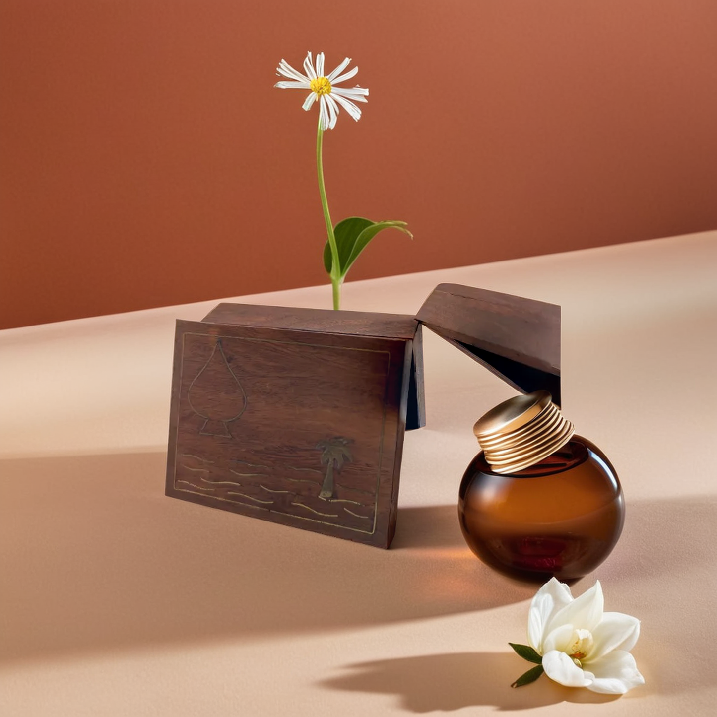 wooden jewelry box M