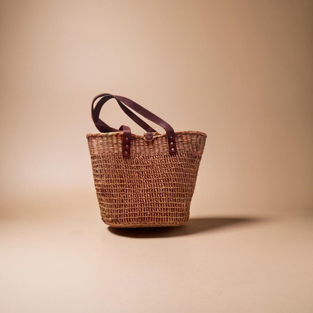 step ceylon reed leaves bag