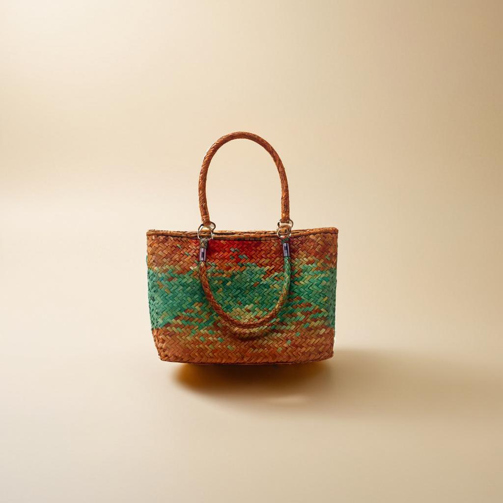 step ceylon reed leaves bag