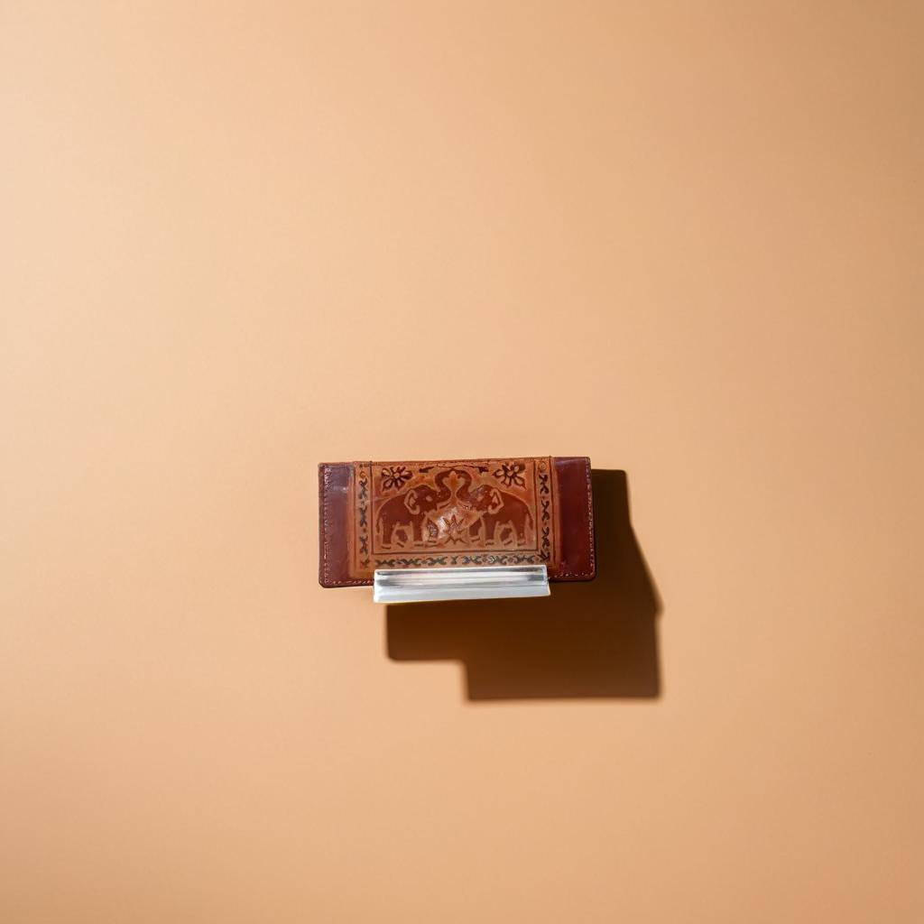 step ceylon leather wallet