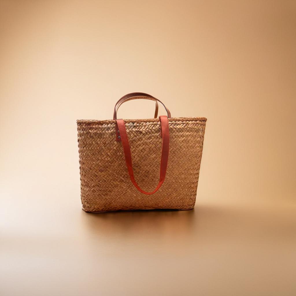 step ceylon reed leaves bag