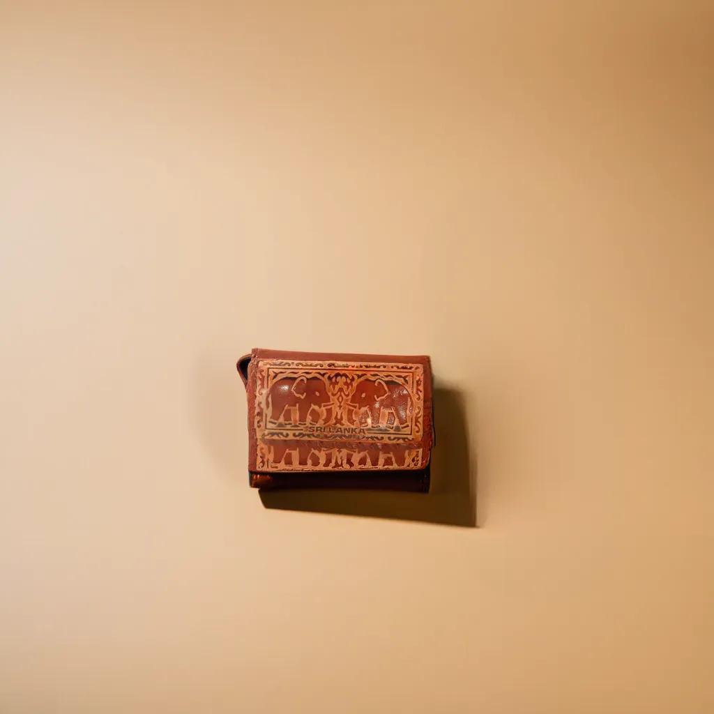 step ceylon leather wallet