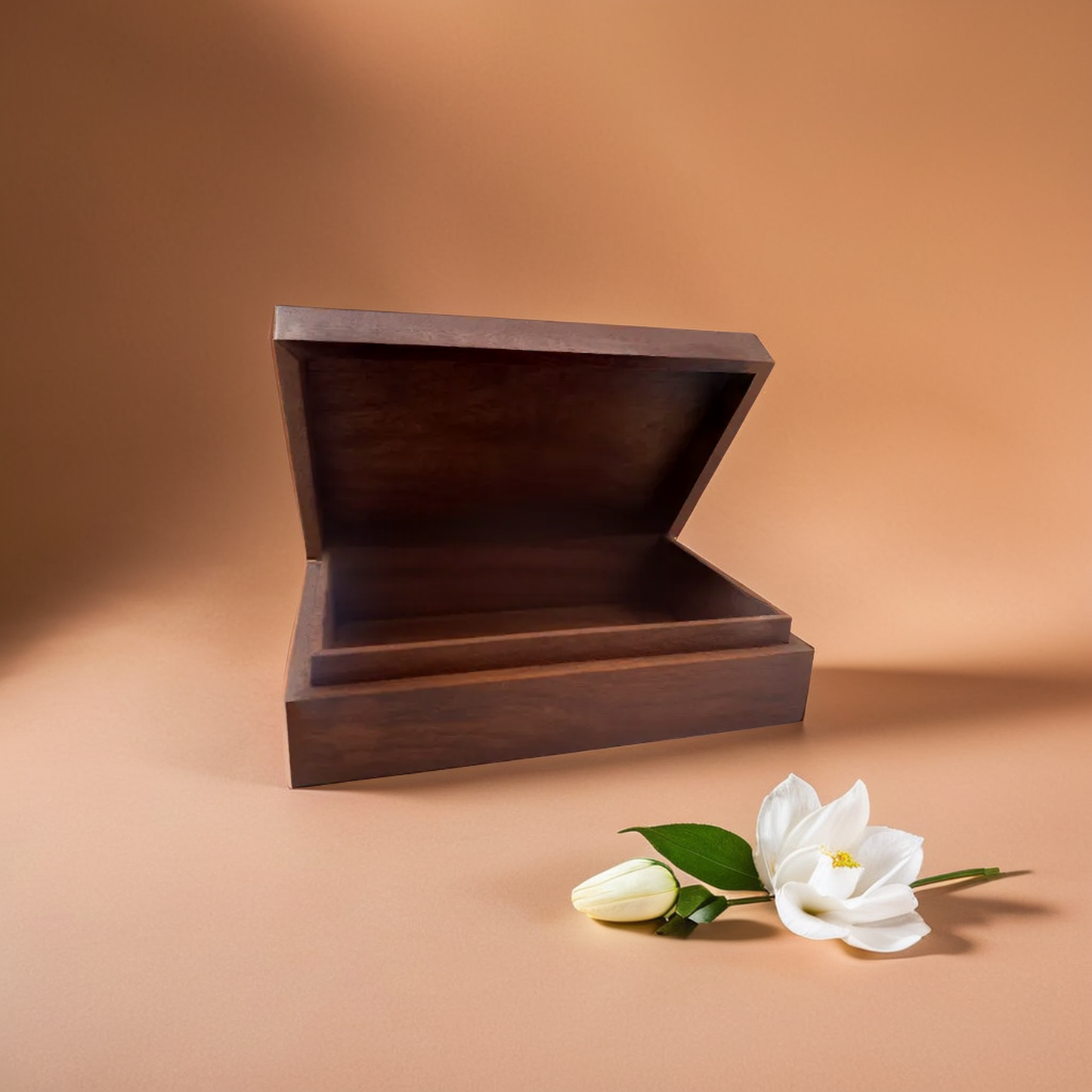 Wooden jewelry box L