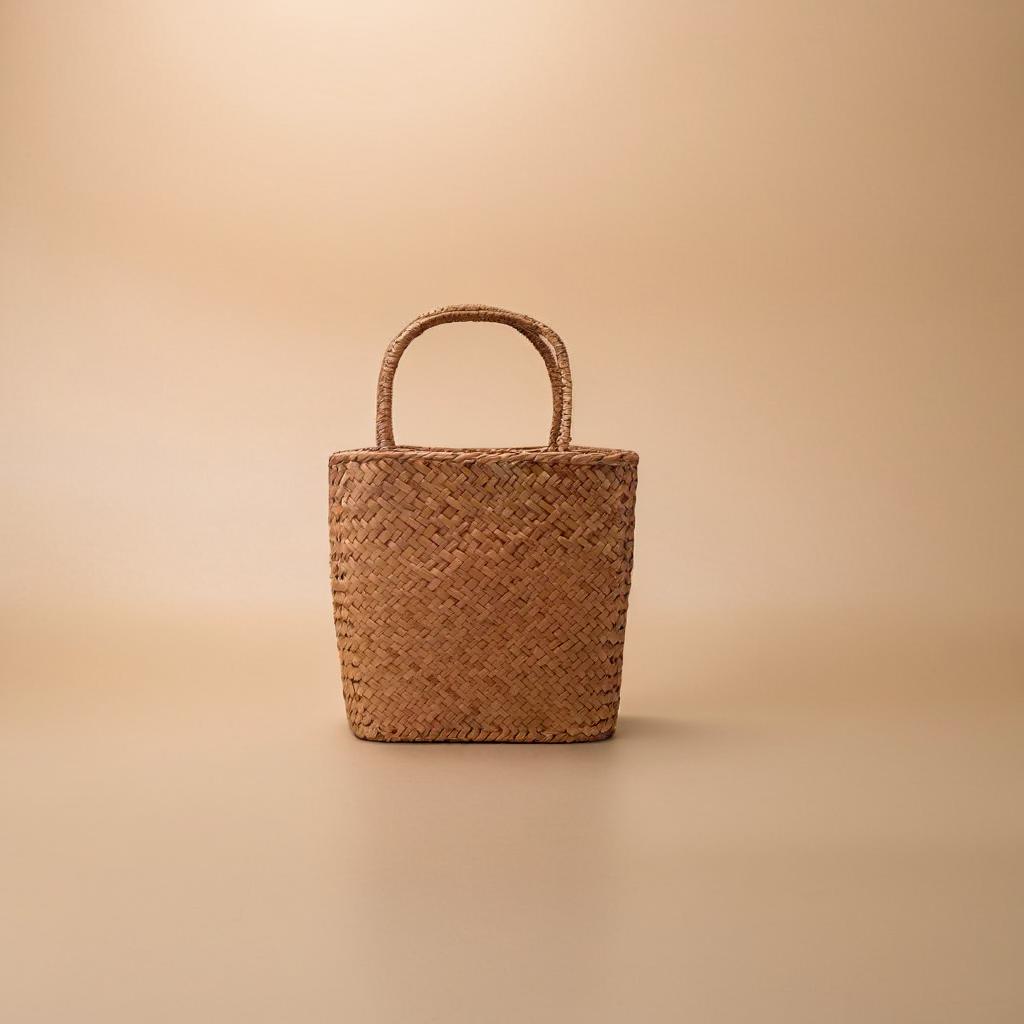 step ceylon reed leaves bag