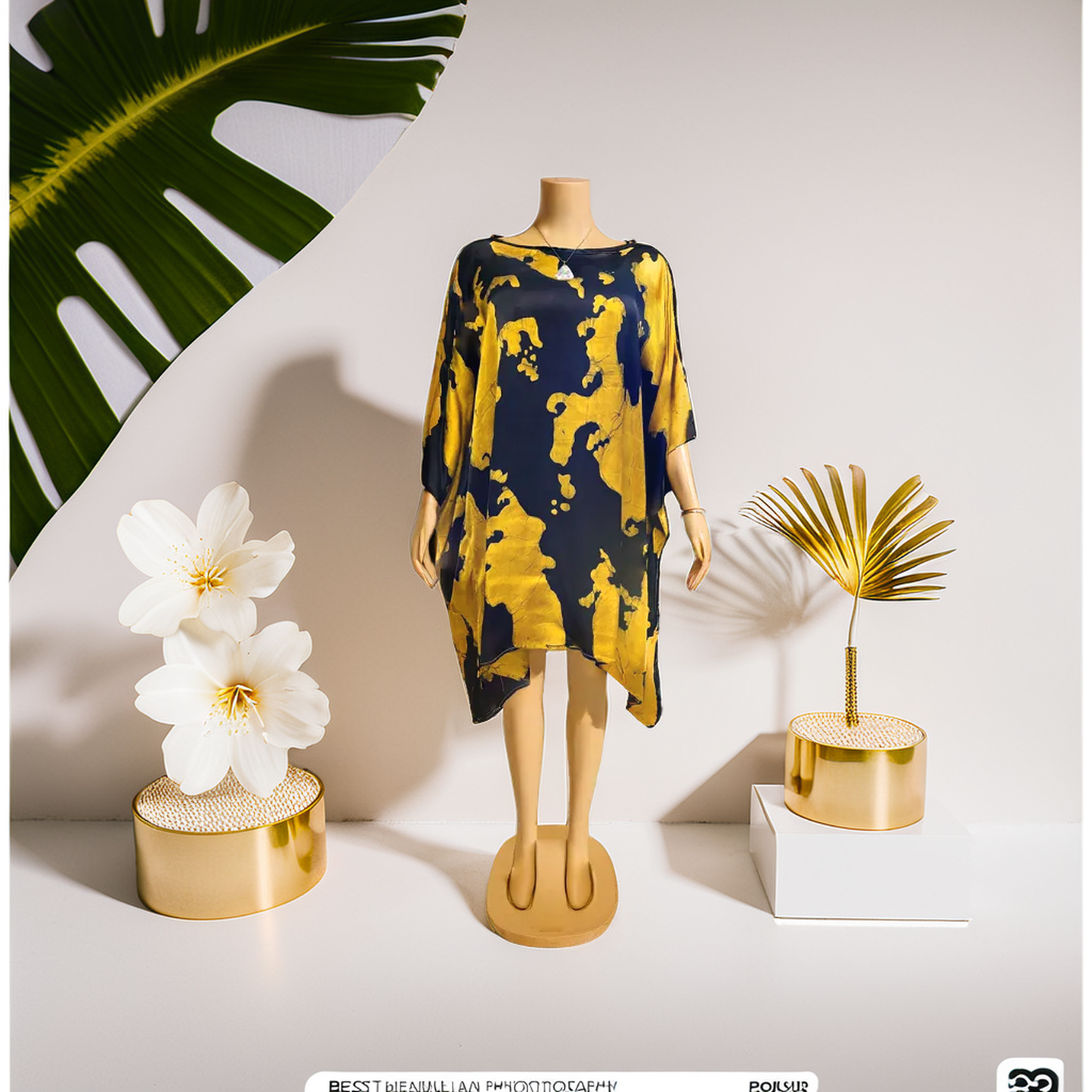 Caftan Poncho Silk