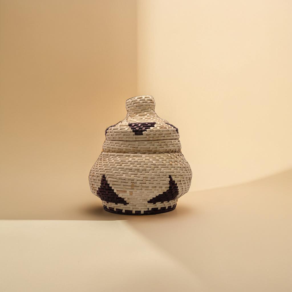 step ceylon reed leaves bag