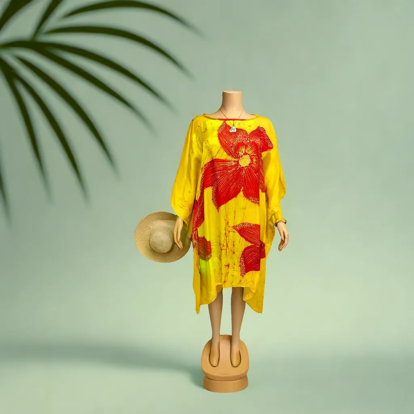 Caftan Poncho Silk