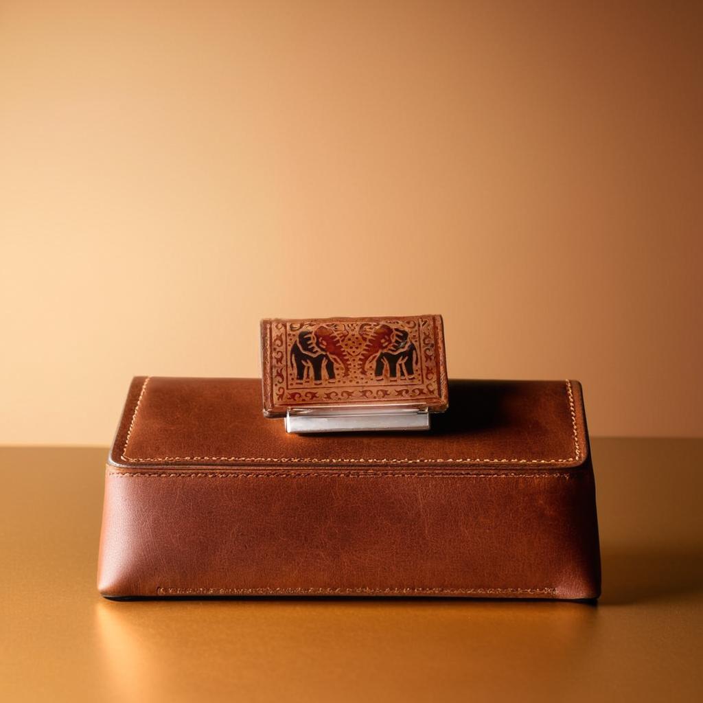 step ceylon leather wallet