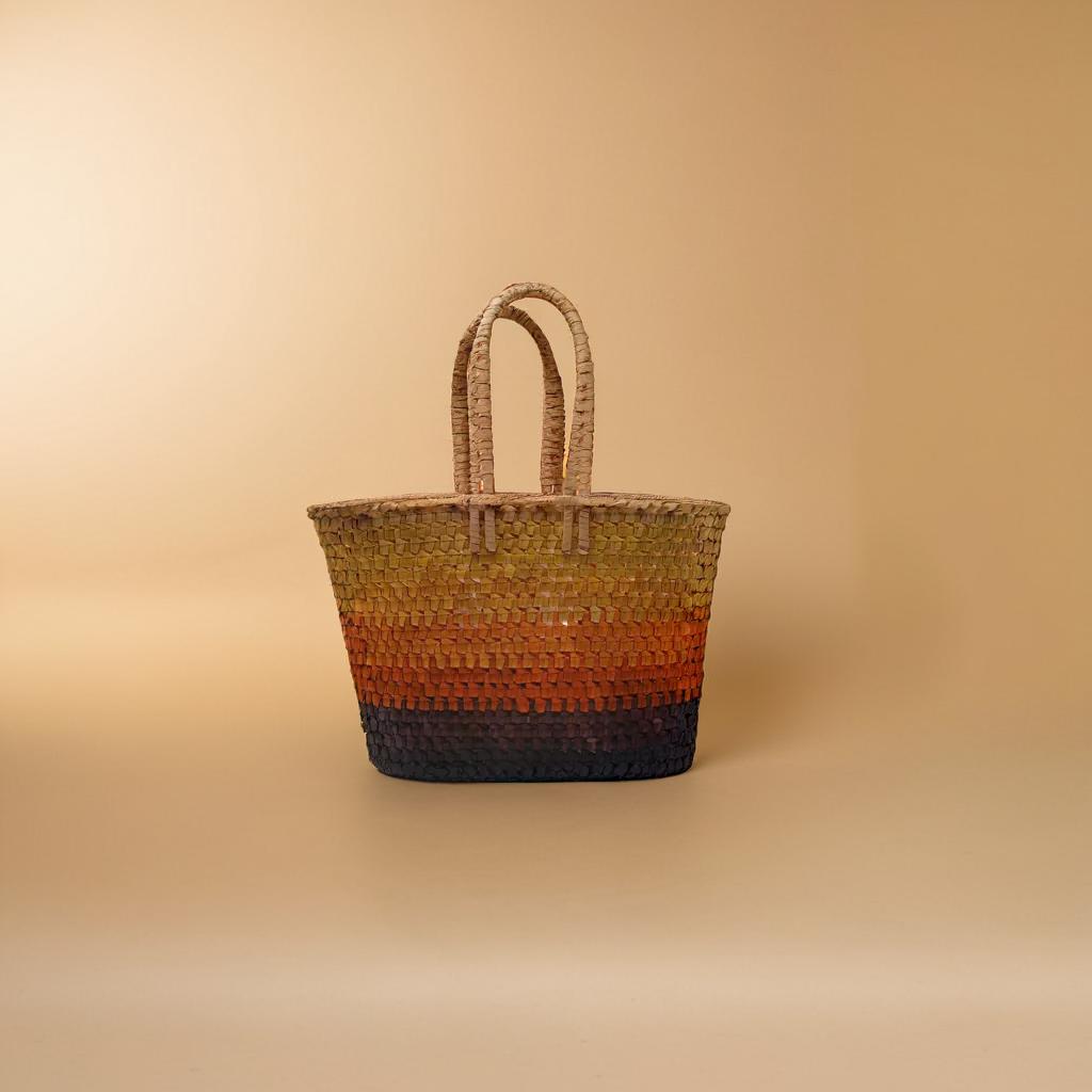 step ceylon reed leaves bag