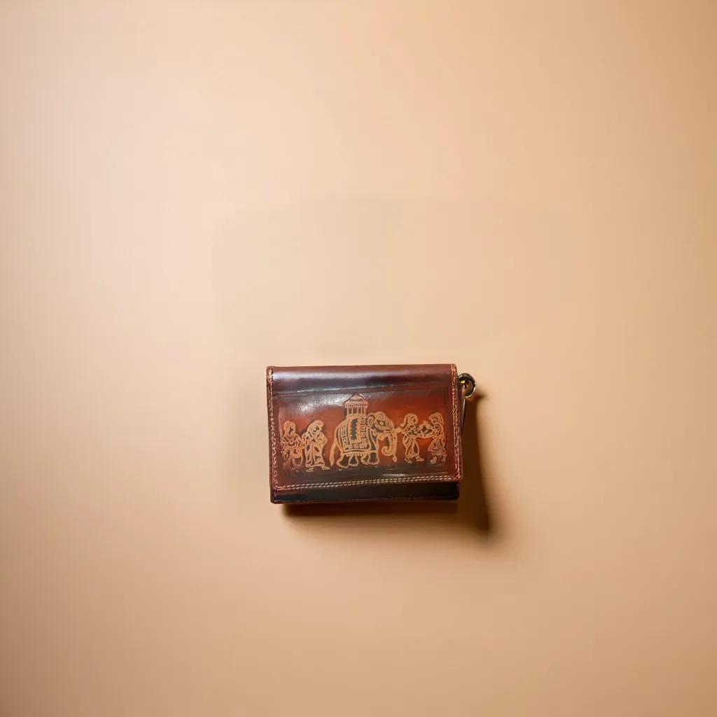 step ceylon leather wallet