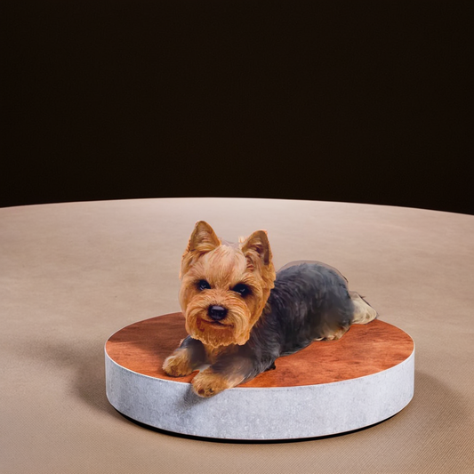 terrier resin dog