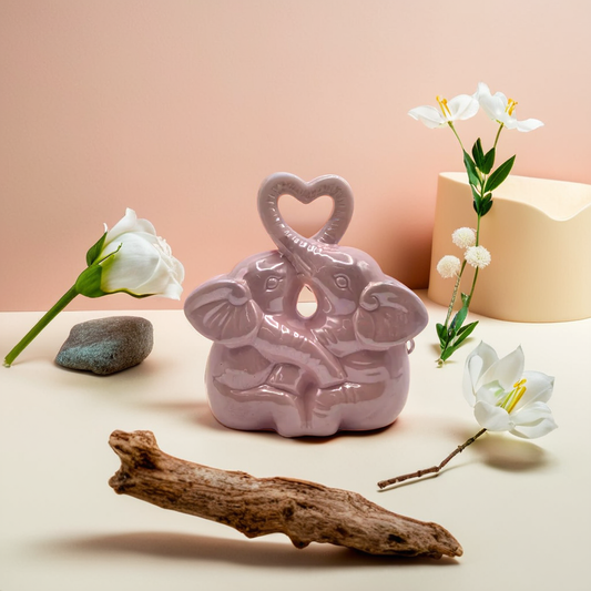 Pink elephant home decor