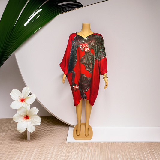 Caftan Poncho Silk