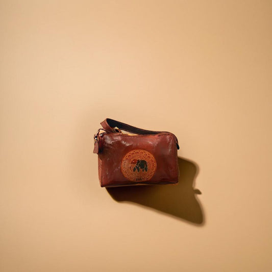 step ceylon leather bag