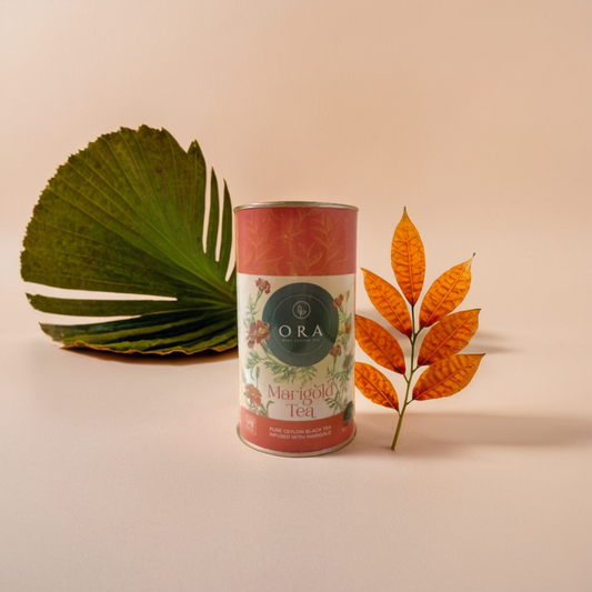 Ora Marigold Tea – Premium Ceylon Black Tea with Marigold Infusion