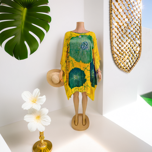 Caftan Poncho Silk