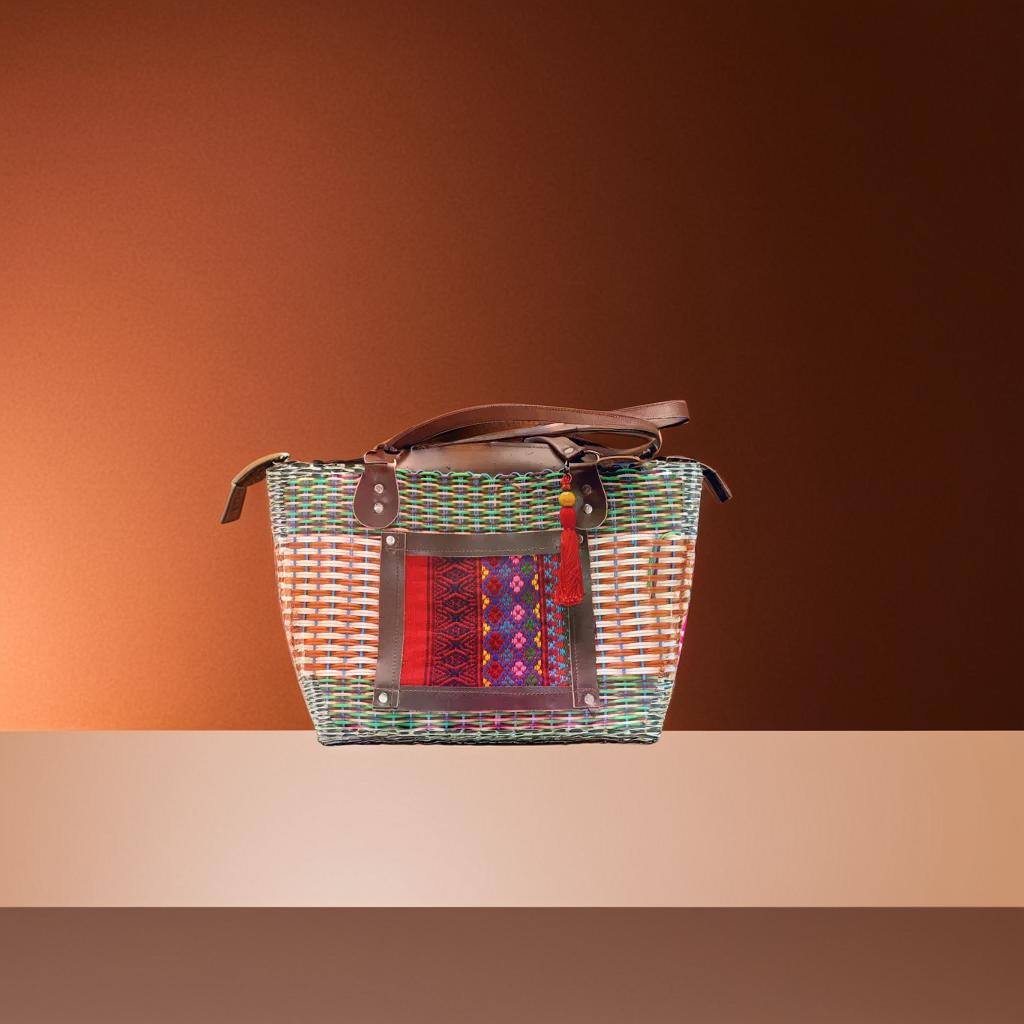 step ceylon reed leaves bag