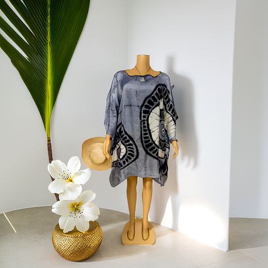 Caftan Poncho Silk