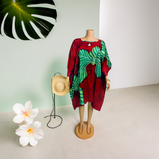 Caftan Poncho Silk