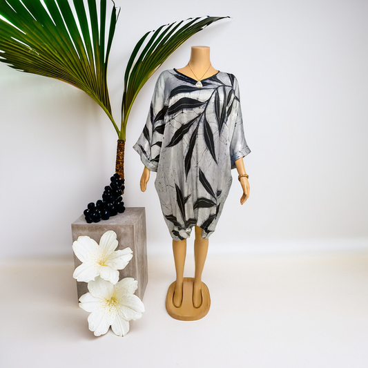 Caftan Poncho Silk