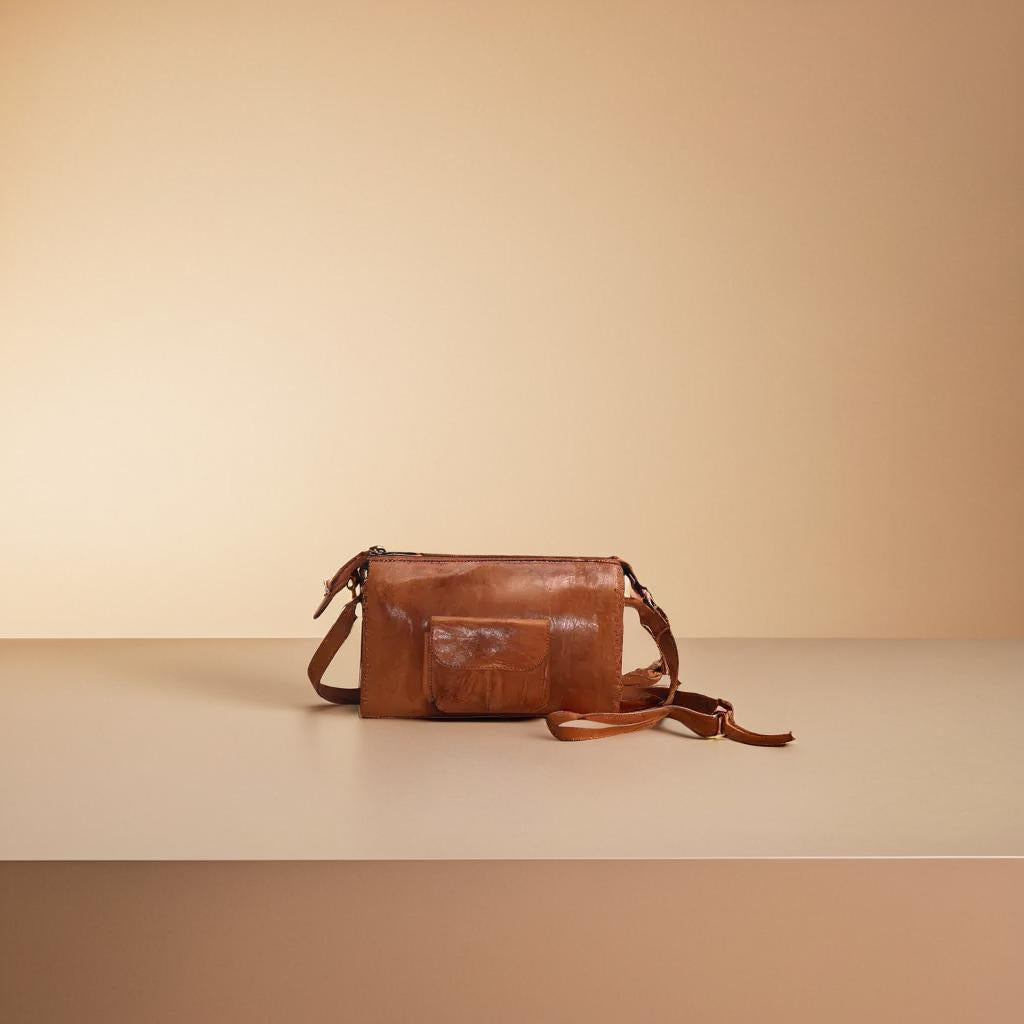 step ceylon leather bag