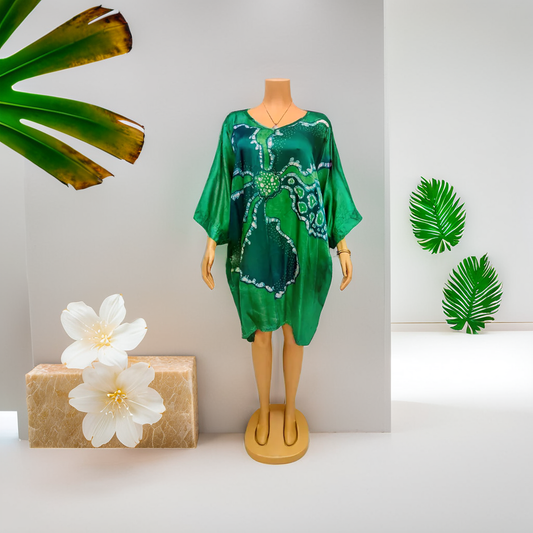 Caftan Poncho Silk