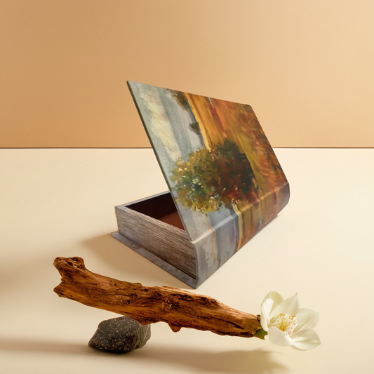 painted jewerly box L