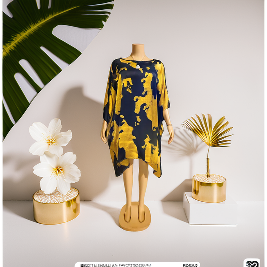 Caftan Poncho Silk