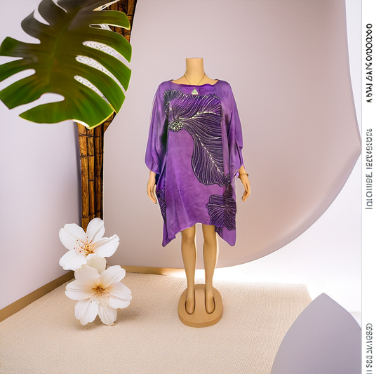 Caftan Poncho Silk
