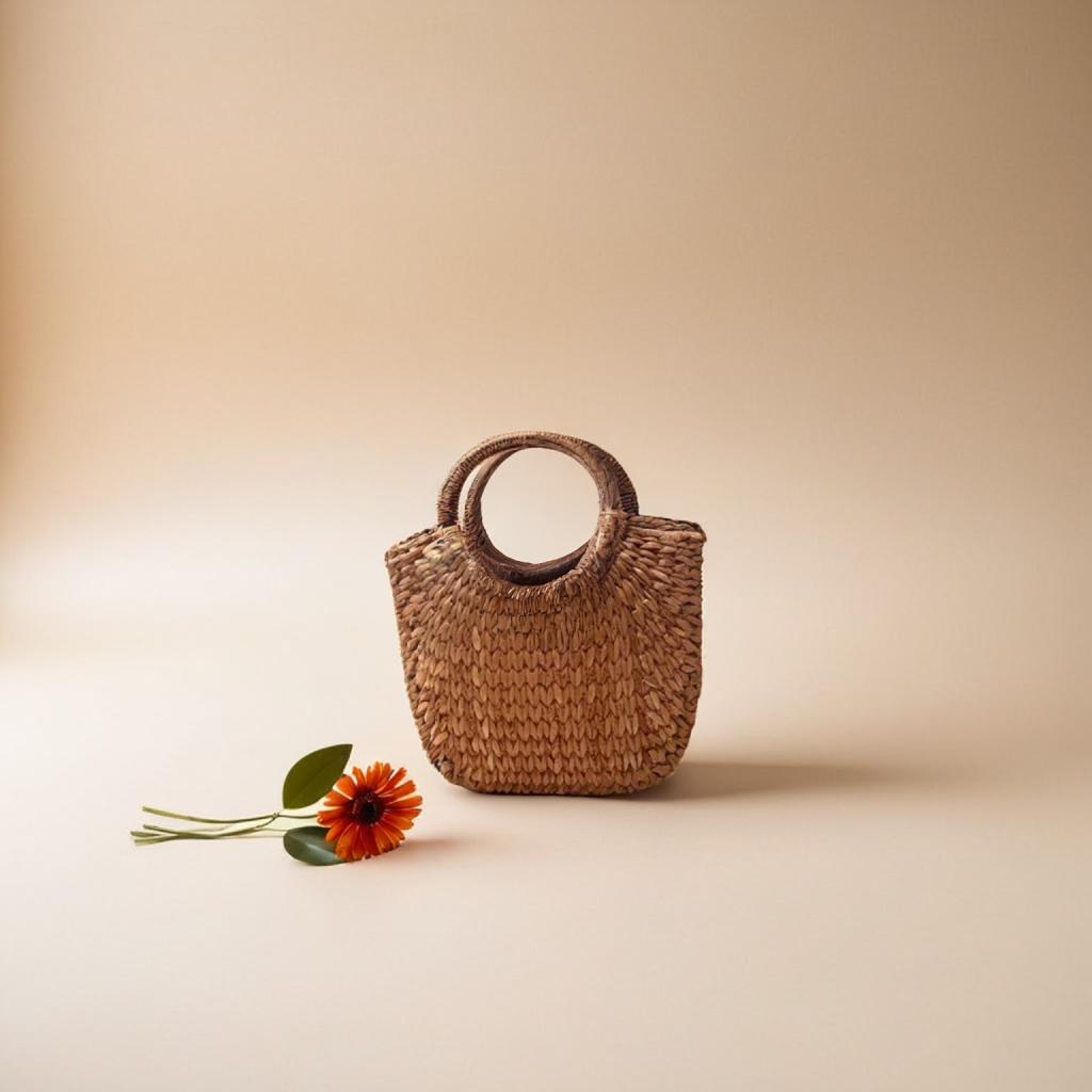 step ceylon reed leaves bag