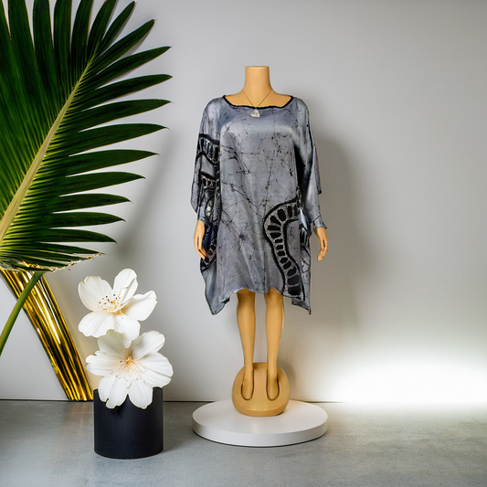 Caftan Poncho Silk